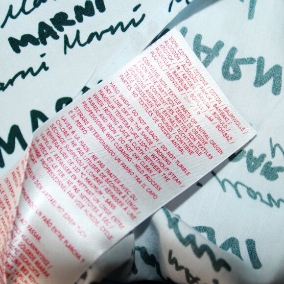 BNWT AW23 MARNI MEGAMARNI POPELINE SHIRT 50 - Picture 10 of 11